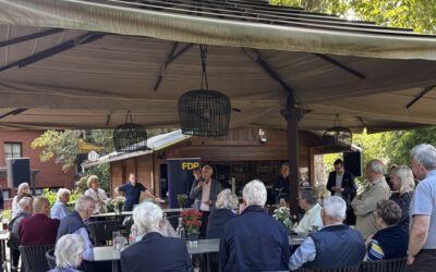 Rund 100 Gäste beim Sommerfest der FDP Ratingen